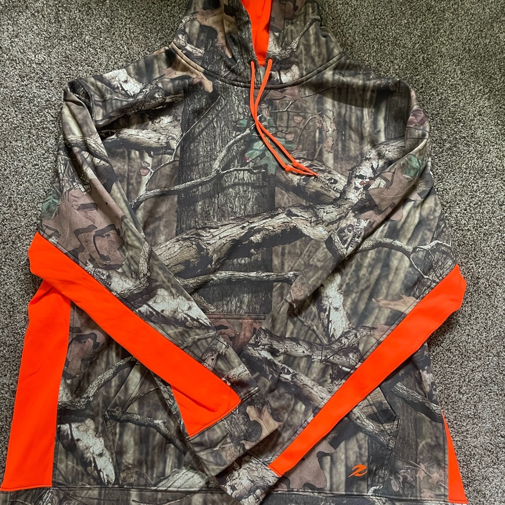 Mens 2XL Camo Hoodie